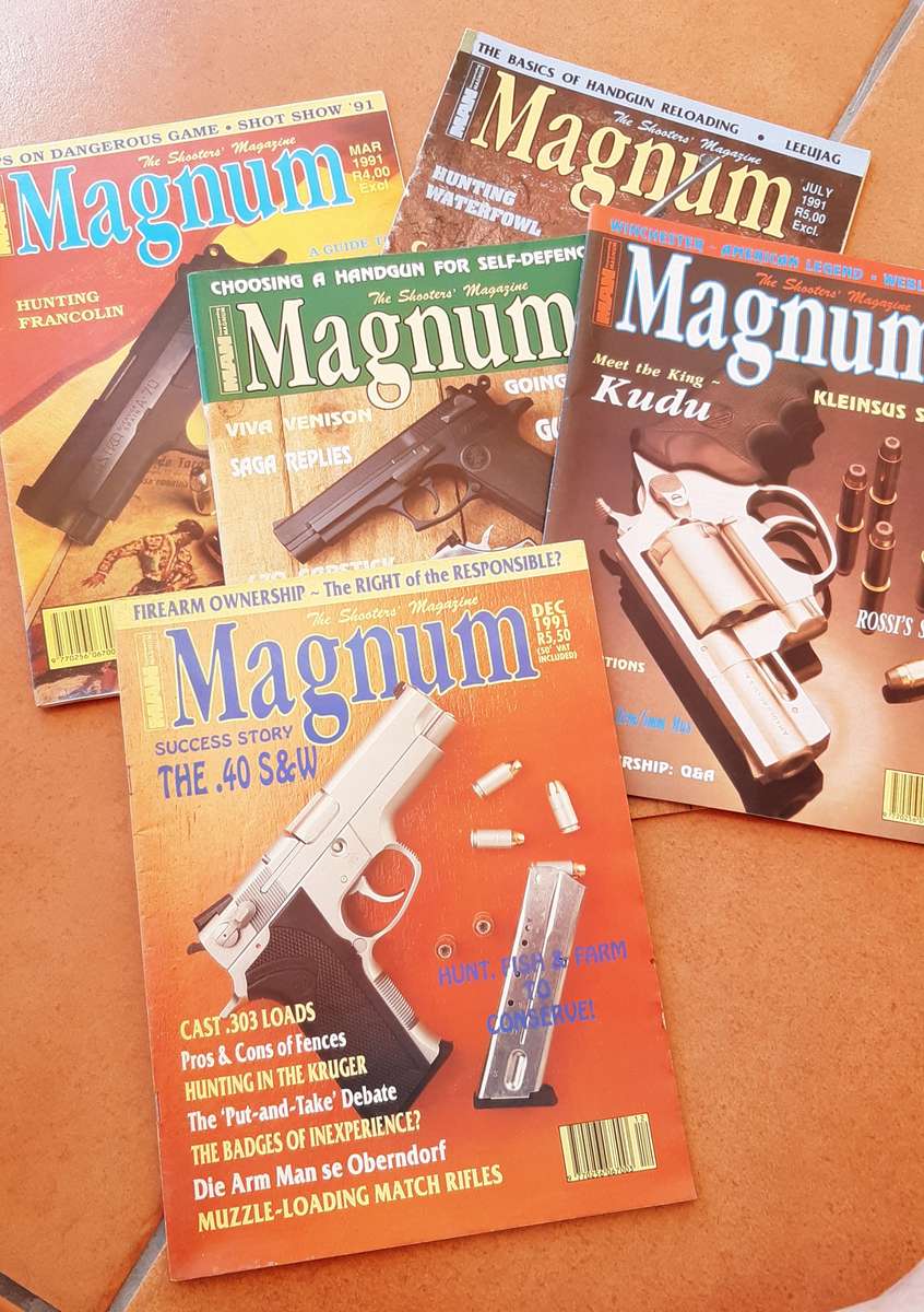 MAGNUM MAGAZINES    [ MAN incorporating MAGNUM ] * 5