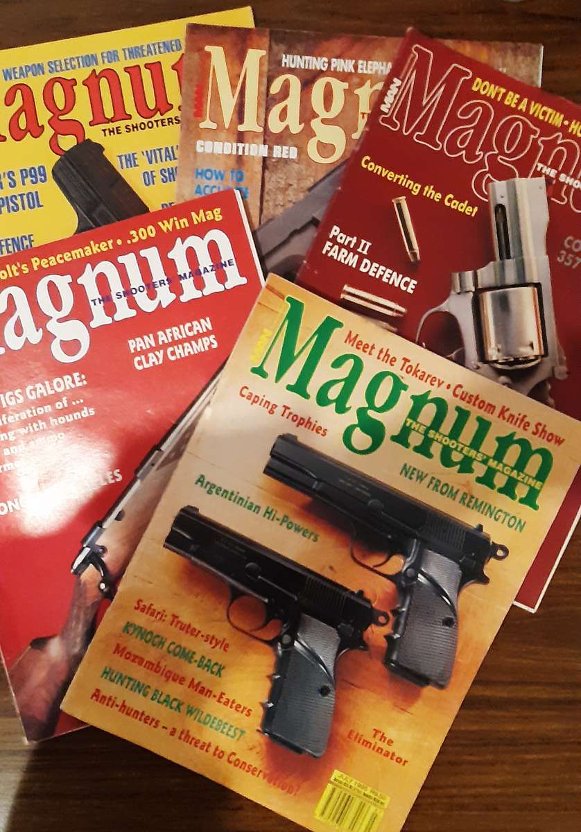 MAGNUM MAGAZINES    [ MAN incorporating MAGNUM ] * 5