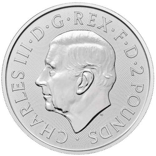 25 x One Ounce 2024 Silver Great Britain Britannia (King Charles III)