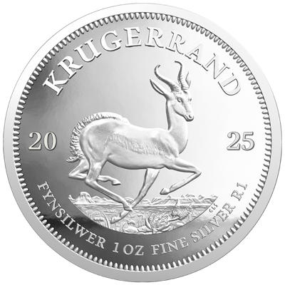 1 oz Silver Coin - Proof Krugerrand - 2025