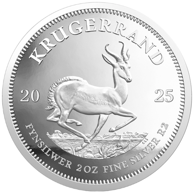 2 oz Silver Coin - Proof Krugerrand - 2025