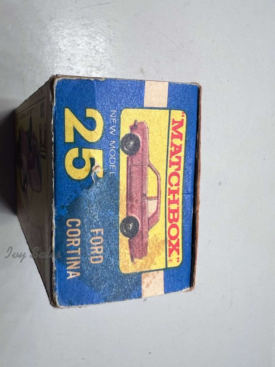 Matchbox #25 Ford Cortina Original Box Only