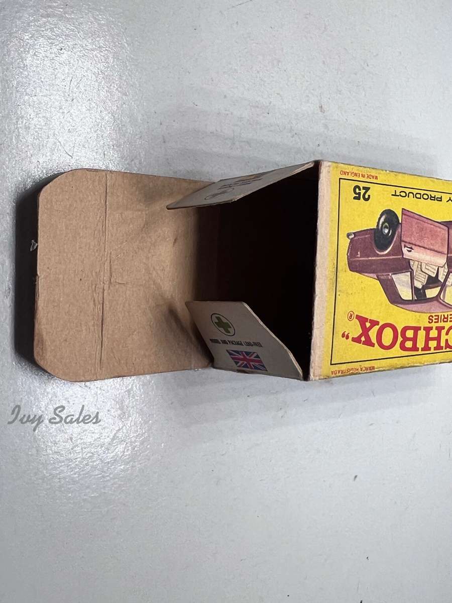 Matchbox #25 Ford Cortina Original Box Only