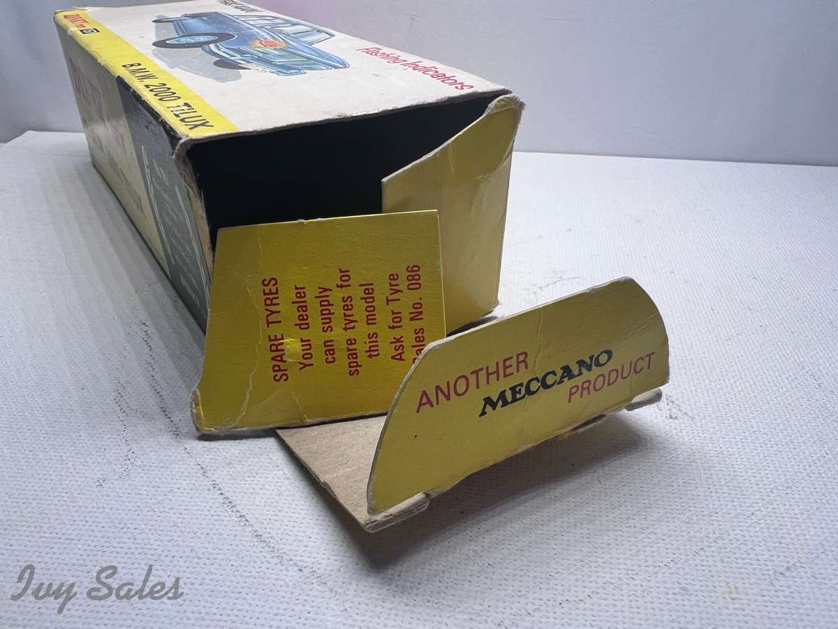 Dinky Toys #157 BMW 2000 TILUX - Blue/White - Original Box & Inner