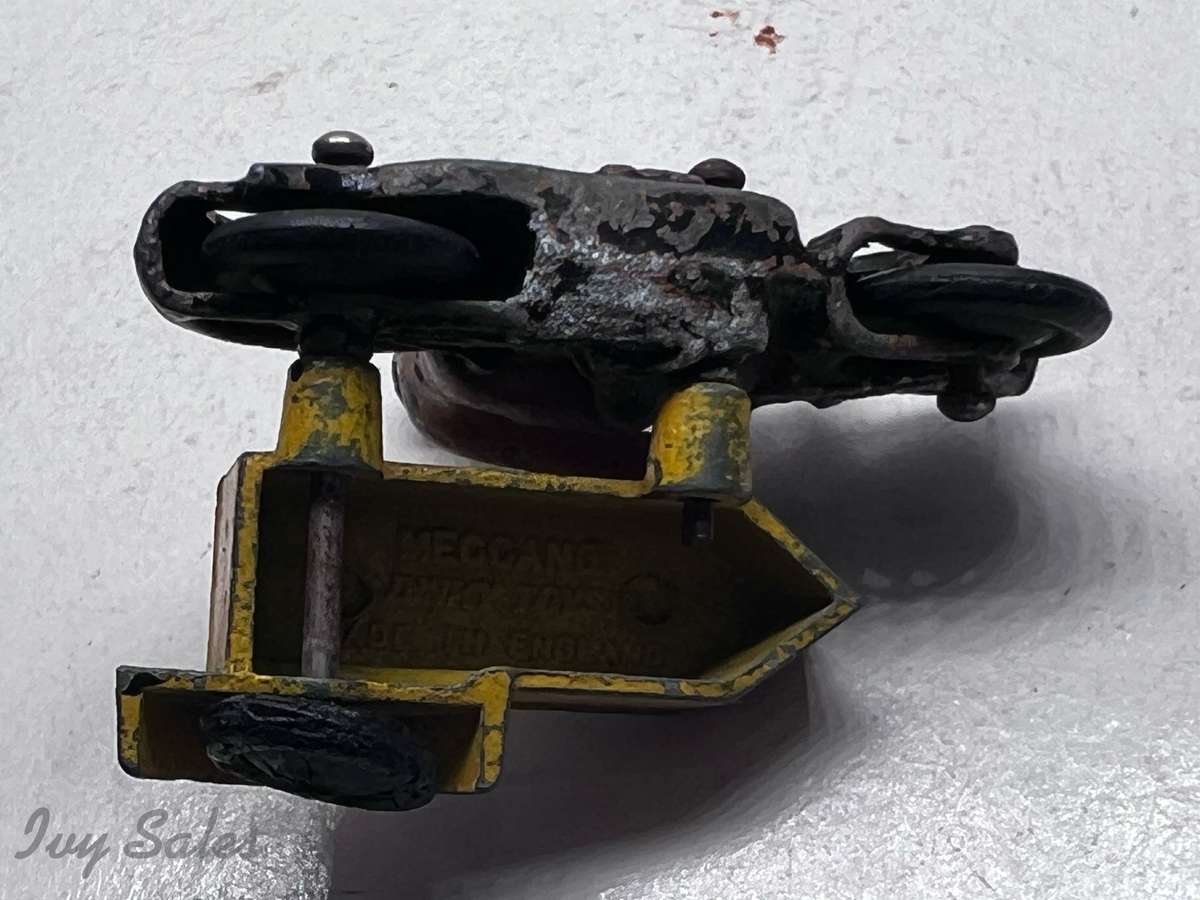 Dinky Toys AA Patrol Motorcycle & Sidecar