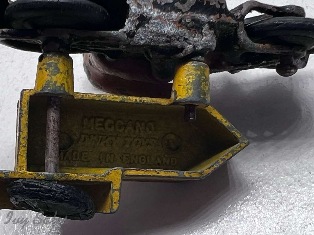 Dinky Toys AA Patrol Motorcycle & Sidecar