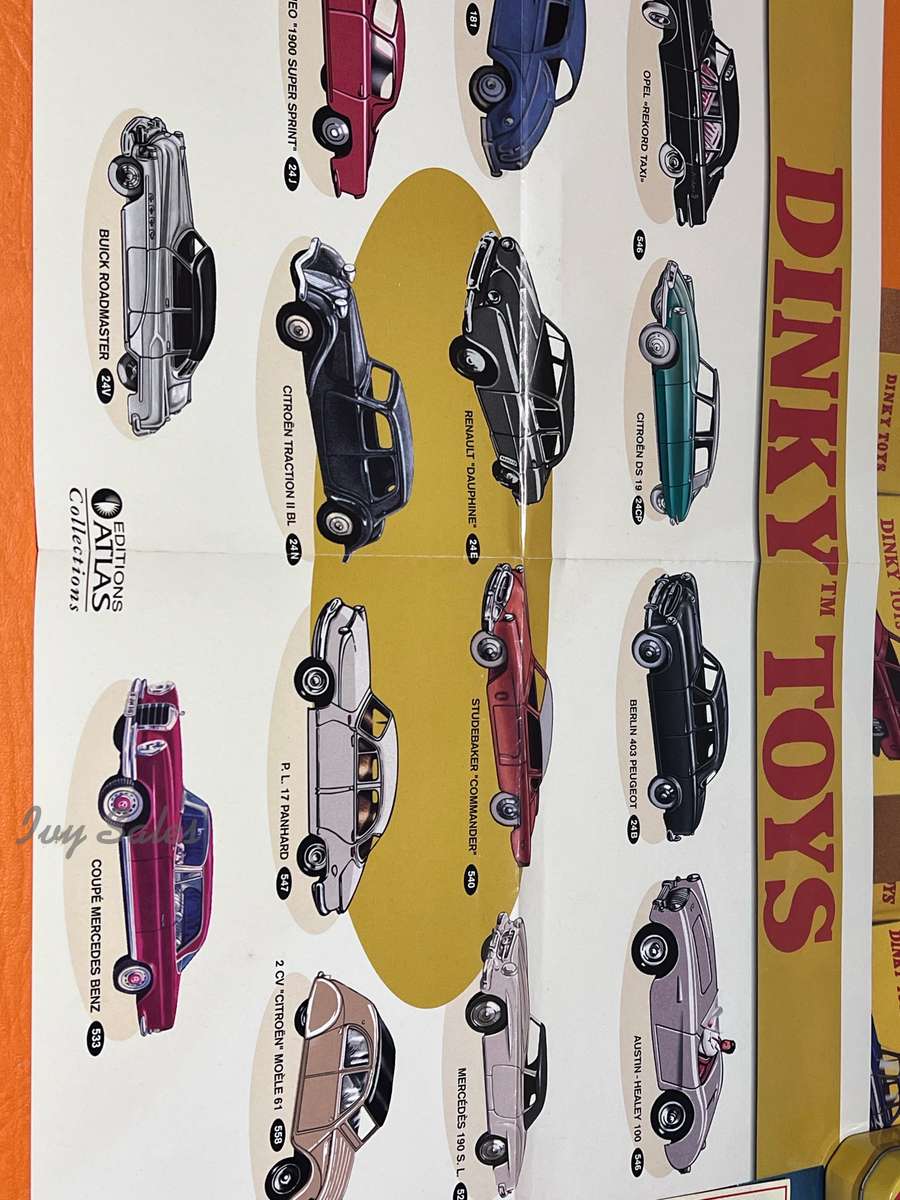 ATLAS DINKY SET OF ITEMS