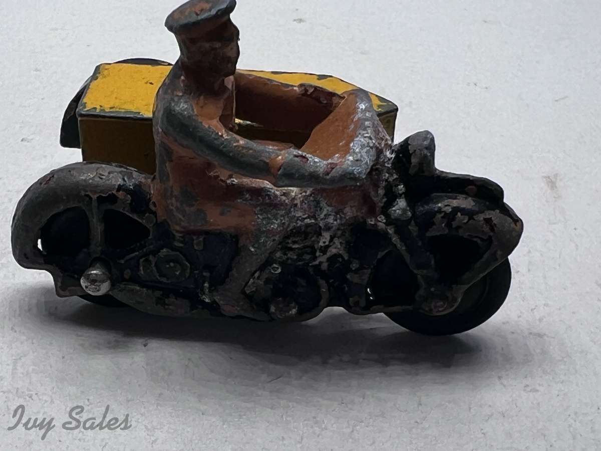 Dinky Toys AA Patrol Motorcycle & Sidecar