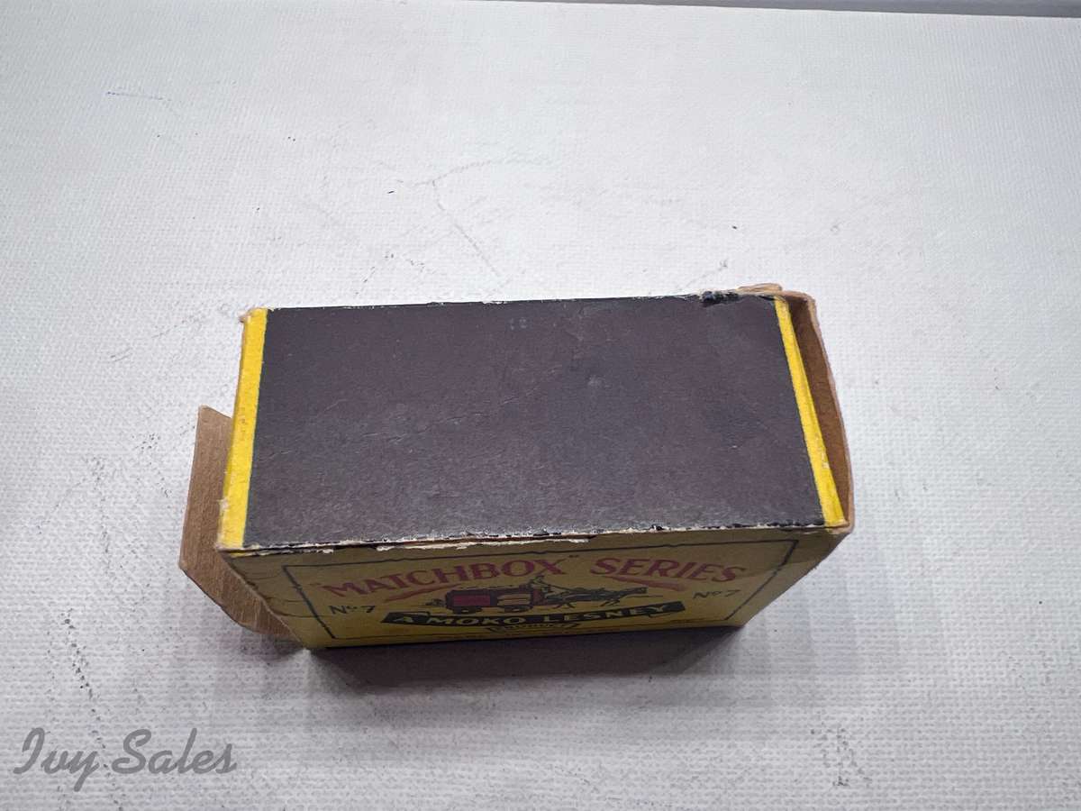 Matchbox Moko #7 Horse Drawn Milk Float Wagon With Original Box