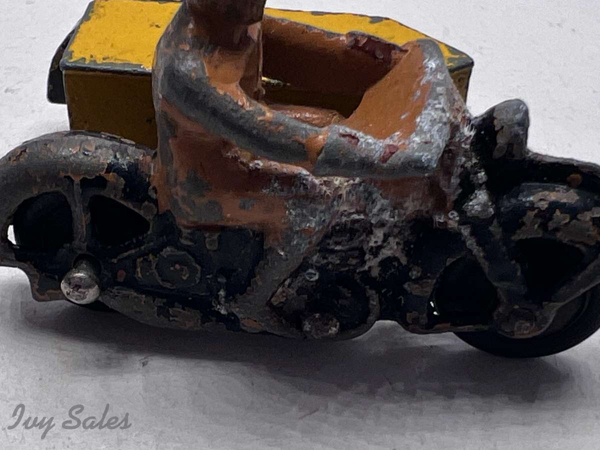 Dinky Toys AA Patrol Motorcycle & Sidecar