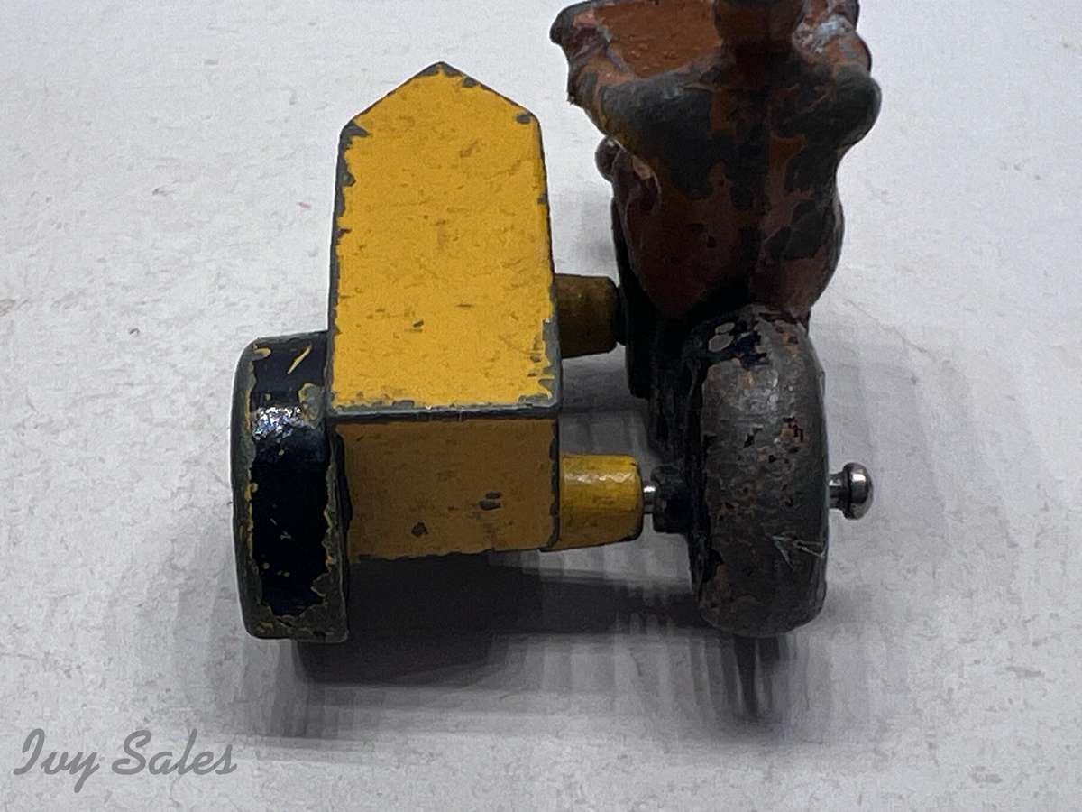 Dinky Toys AA Patrol Motorcycle & Sidecar