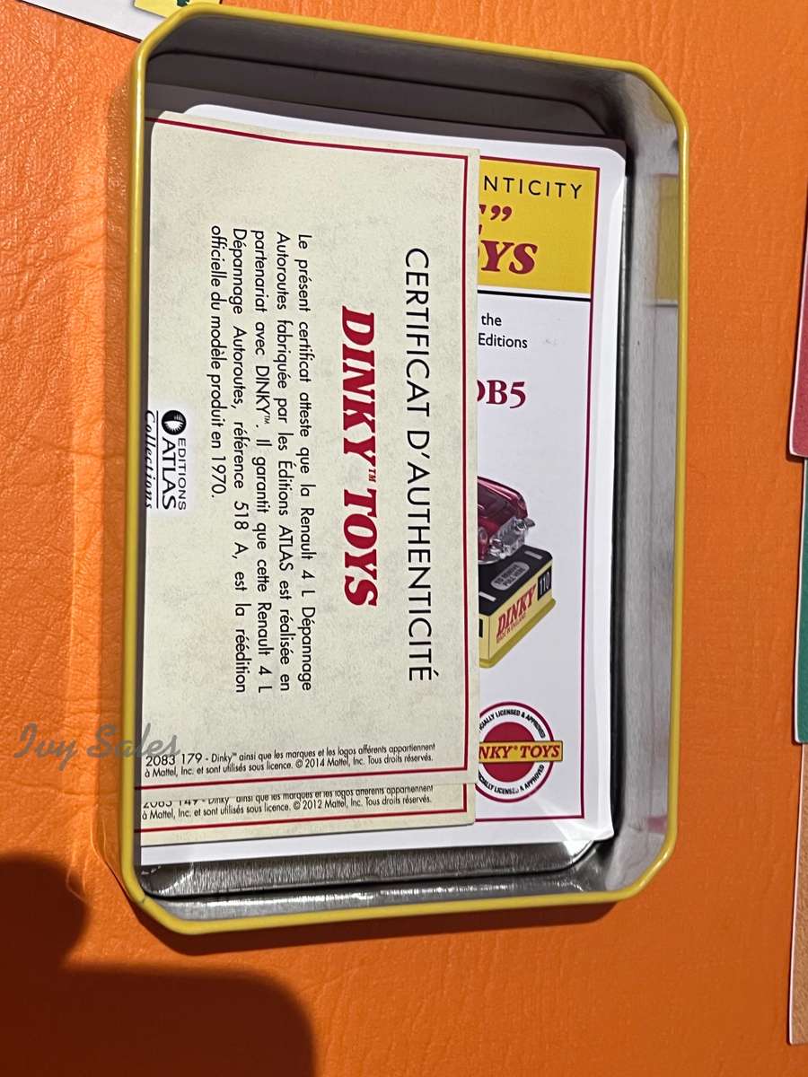 ATLAS DINKY SET OF ITEMS