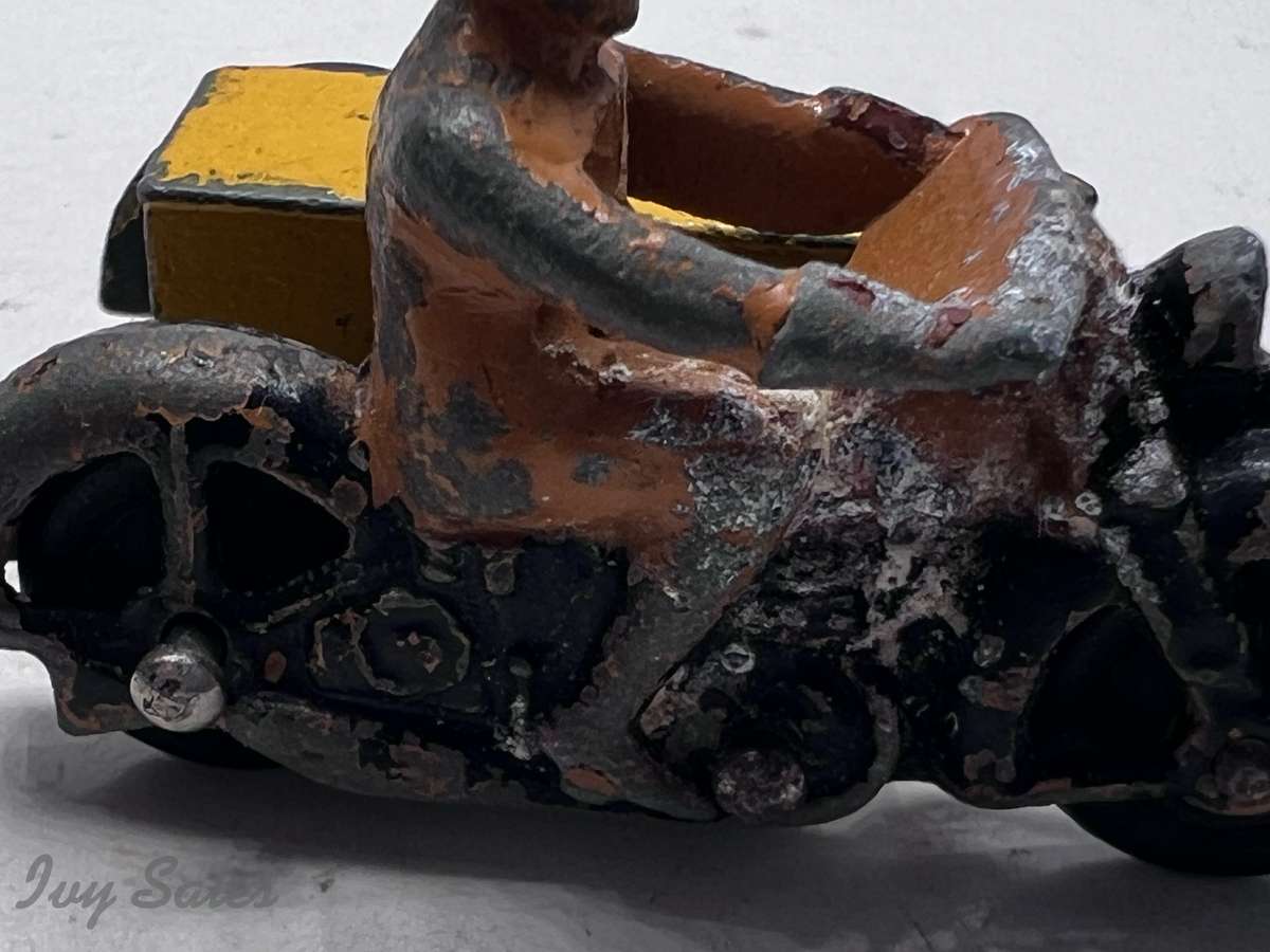 Dinky Toys AA Patrol Motorcycle & Sidecar