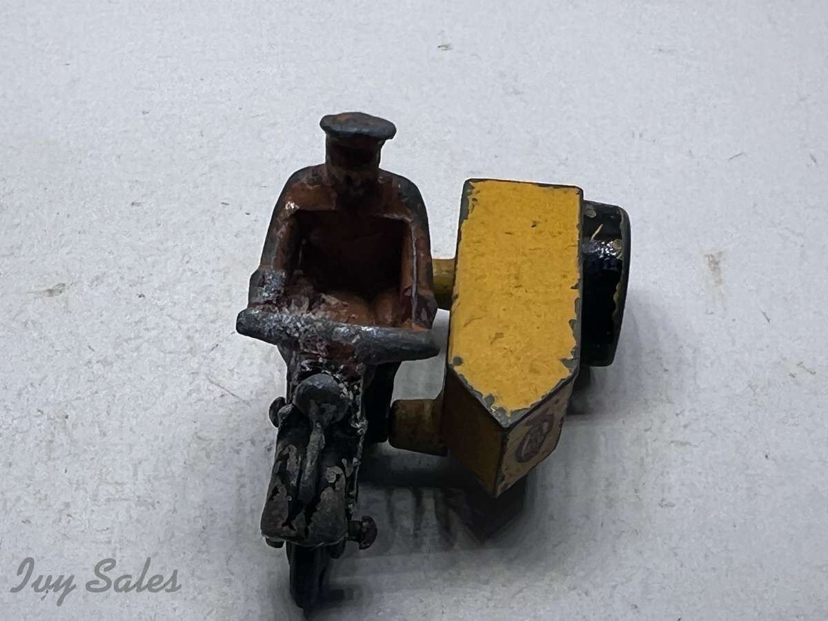 Dinky Toys AA Patrol Motorcycle & Sidecar