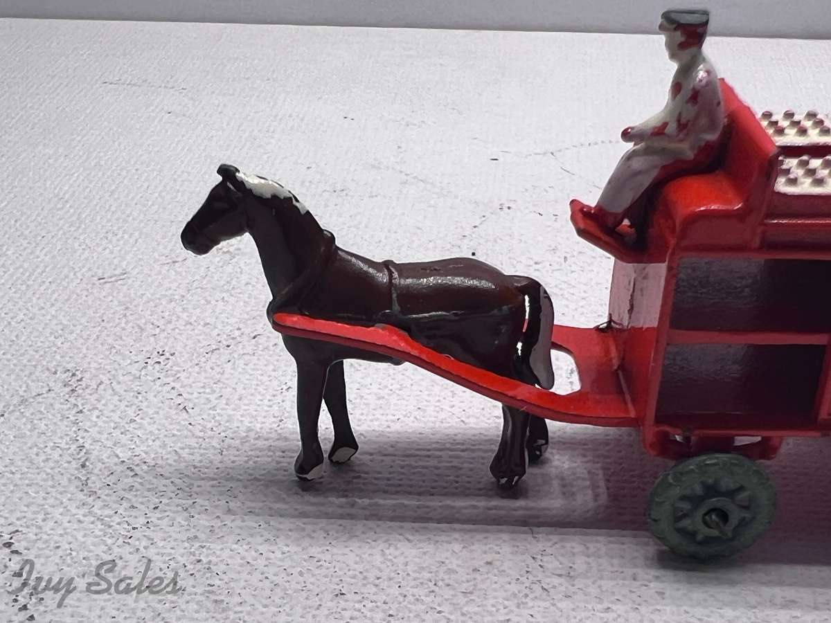 Matchbox Moko #7 Horse Drawn Milk Float Wagon With Original Box