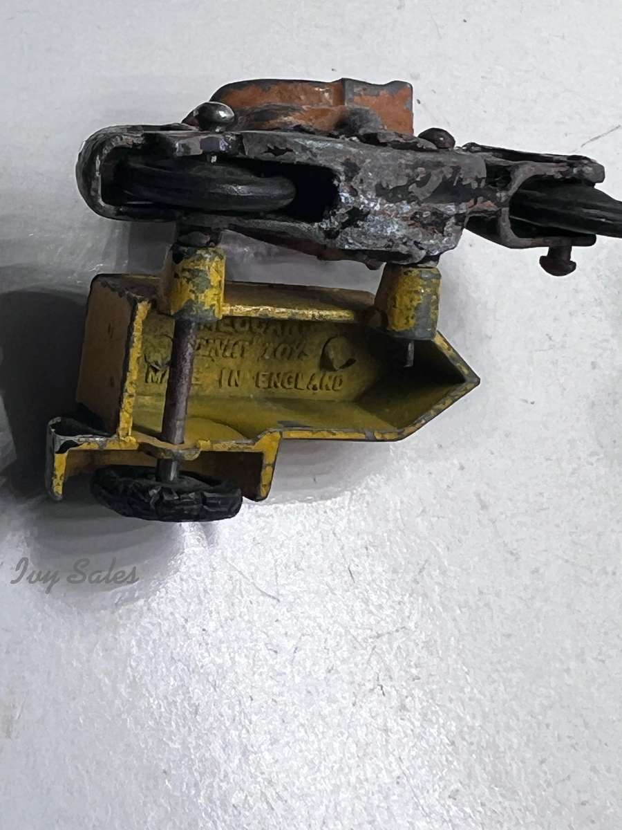 Dinky Toys AA Patrol Motorcycle & Sidecar