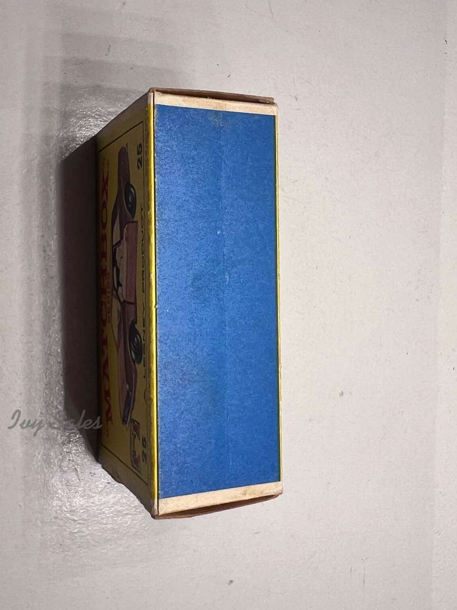 Matchbox #25 Ford Cortina Original Box Only