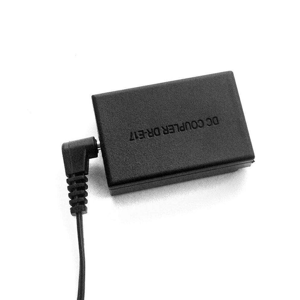 Power Bank LP-E17 TYPE C cable DR-E17 DC Coupler for Canon EOS cameras (plug through battery door)