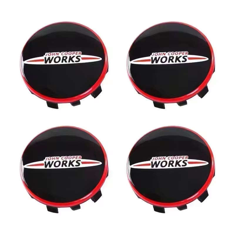 4pcs 56mm / 54mm Car Wheel Centre Caps Rim Hubcaps for MINI (JOHN COOPER WORKS)