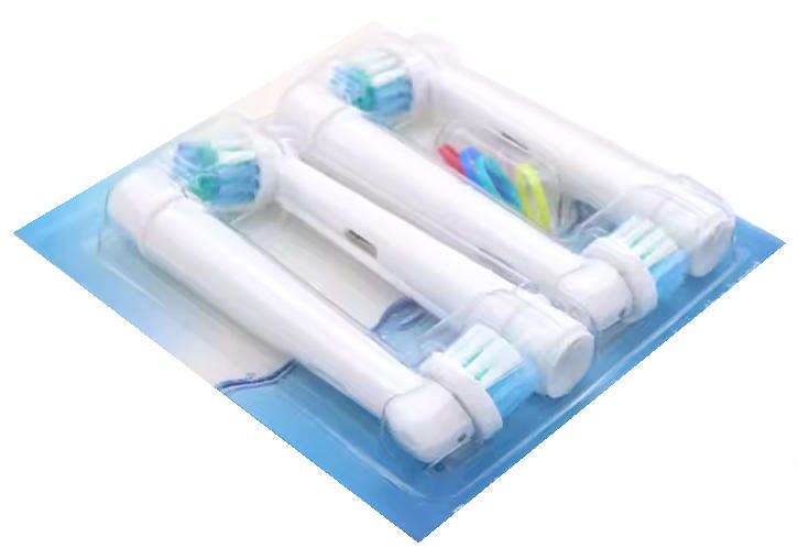 4×Replacement Brush Heads for Electric Toothbrush