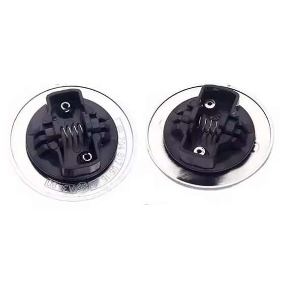 MB Bonnet Emblem Black/Chrome