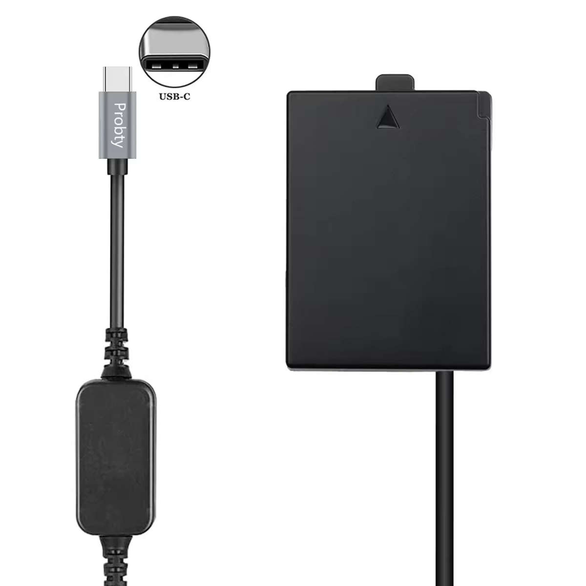 Power Bank LP-E10 Type C Cable DR-E10 ACK-E10 DC Coupler for Canon