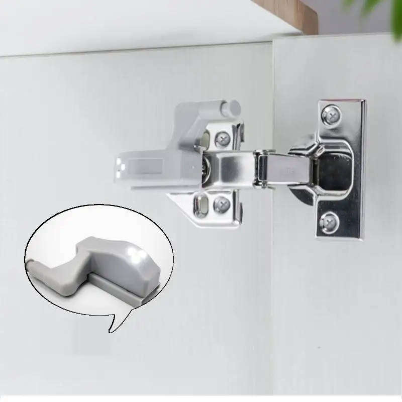 1PC LED Inner Hinge Lamp Cabinet Lights Universal Cupboard Door Sensor Lights Bedroom Kitchen