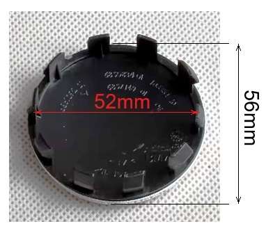 4pcs 56mm / 52mm Car Wheel Centre Caps Rim Hubcaps for MINI (MINI LOGO)