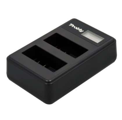 Generic (LCD Display) DUAL USB Charger for Canon LC-E8 / LP-E8 Batteries