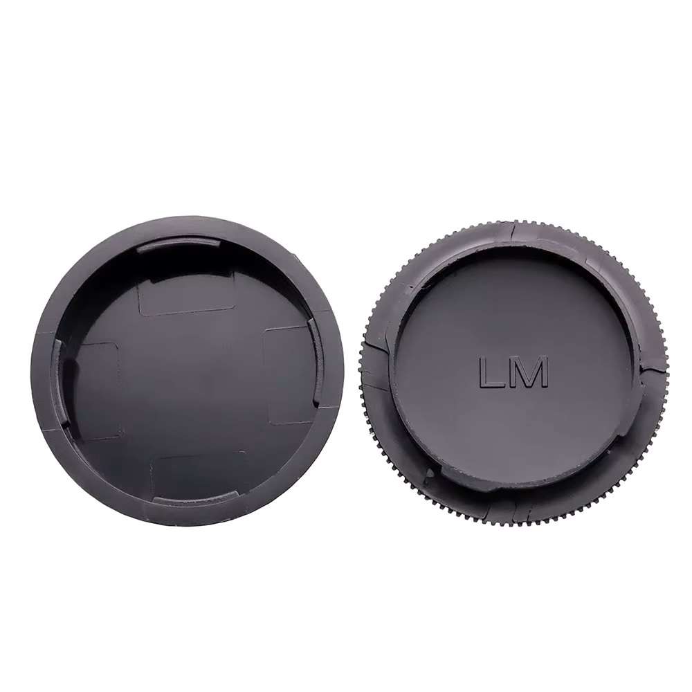 Generic Lens Rear Cap and Camera Body Cap or Cap Set for Leica M mount Cameras