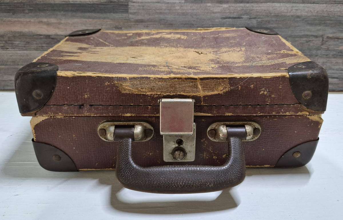 Vintage School Case filled with Goodies