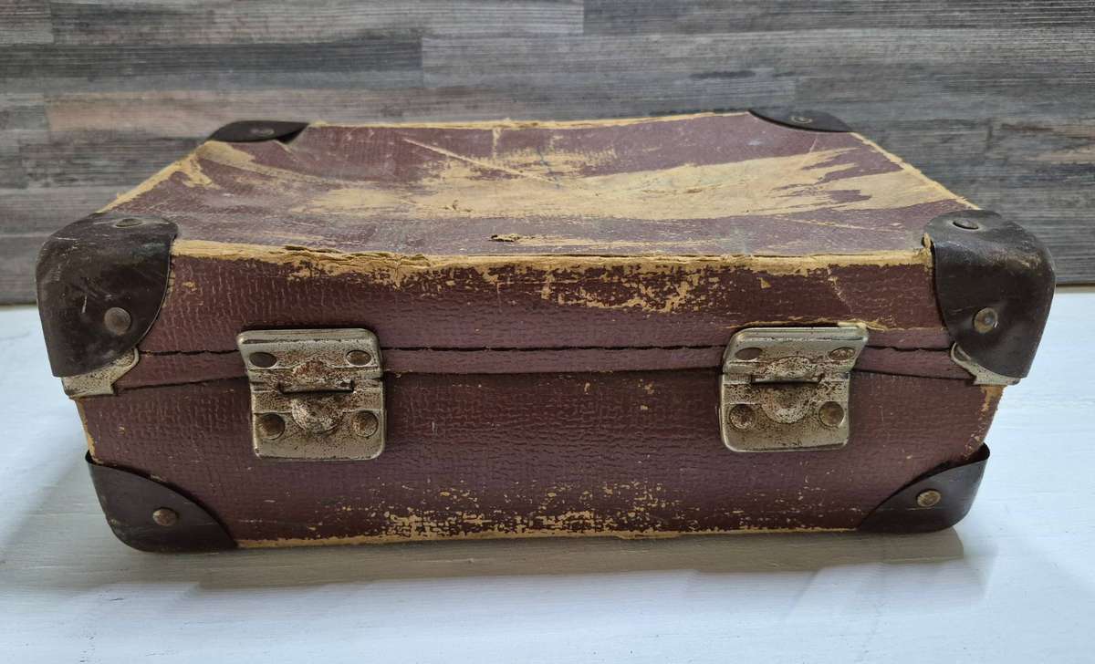 Vintage School Case filled with Goodies