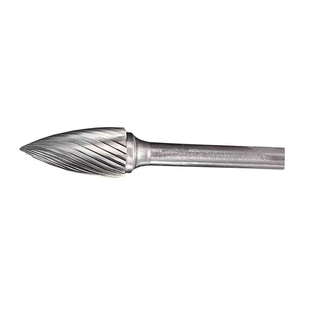 LUKAS tungsten carbide rotary burr - Tree pointed
