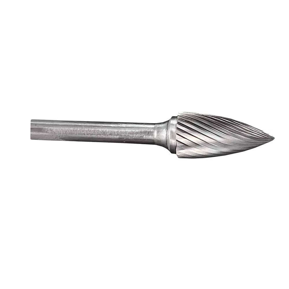 LUKAS tungsten carbide rotary burr - Tree pointed