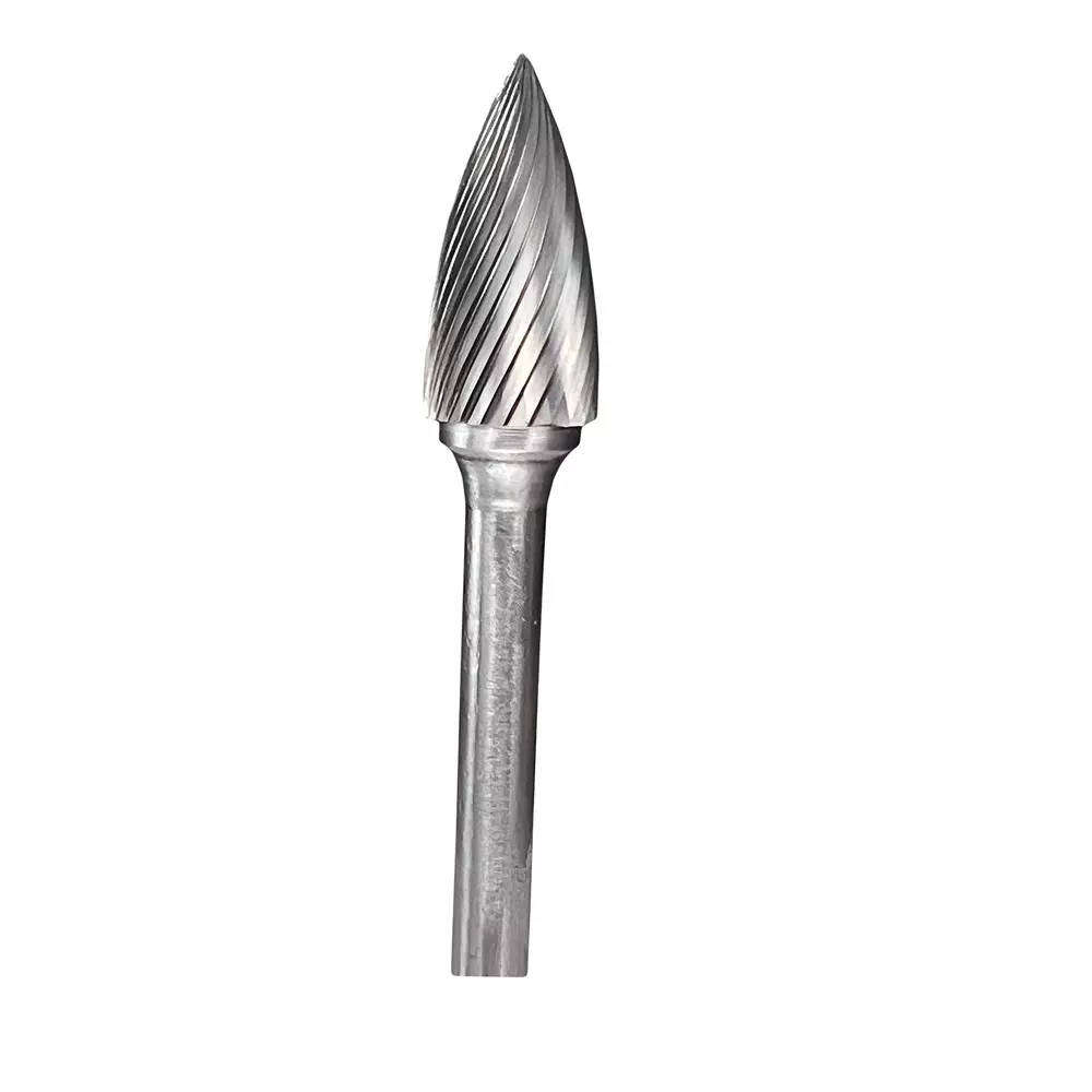 LUKAS tungsten carbide rotary burr - Tree pointed