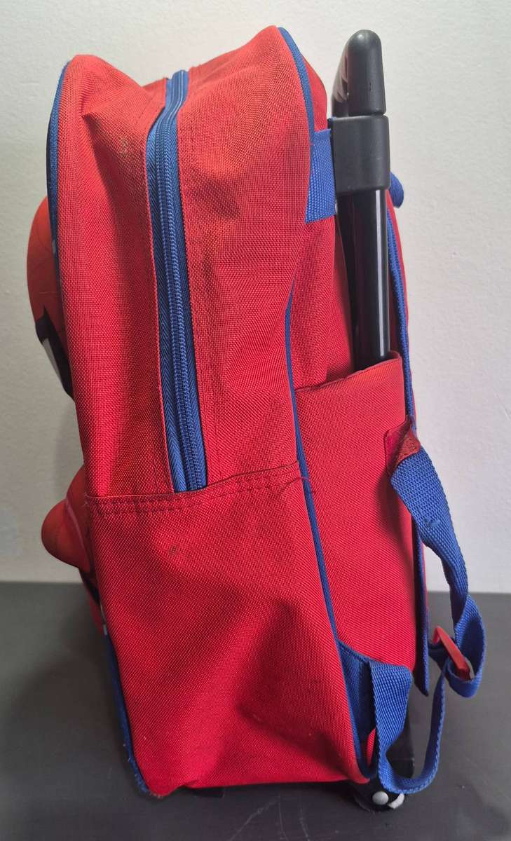Marvel Ultimate Spider-Man 3D kids trolley backpack