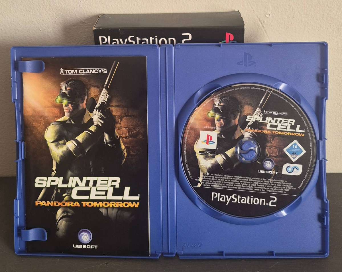 RARE Playstation 2 Splinter Cell Trilogy Box Set