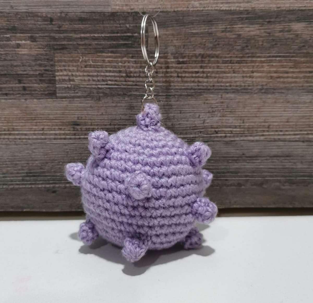 Beautiful Pokémon Koffing Hand Crochet Plushy Keychain