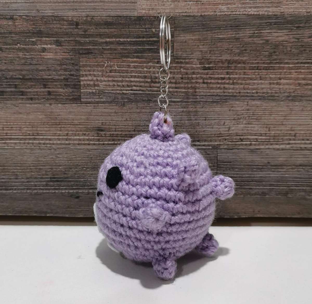 Beautiful Pokémon Koffing Hand Crochet Plushy Keychain