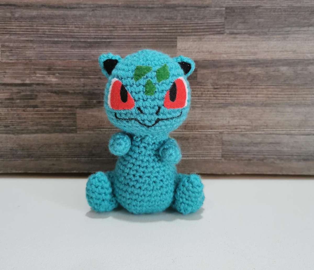 Beautiful Pokémon Bulbasaur Hand Crochet Plushy