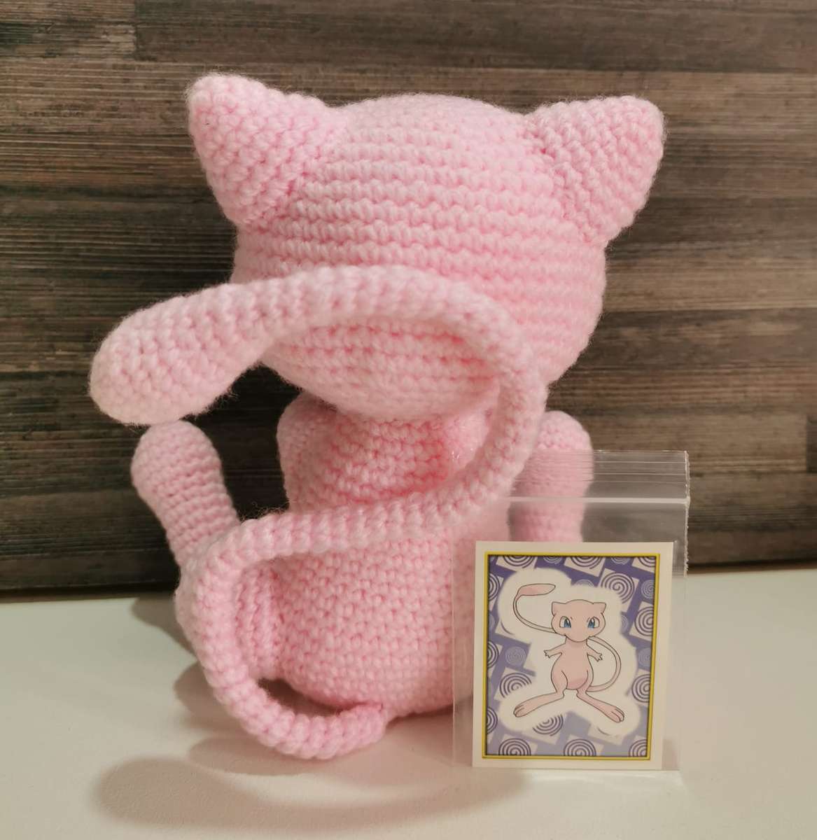 Beautiful Pokémon Mew Hand Crochet Plushy