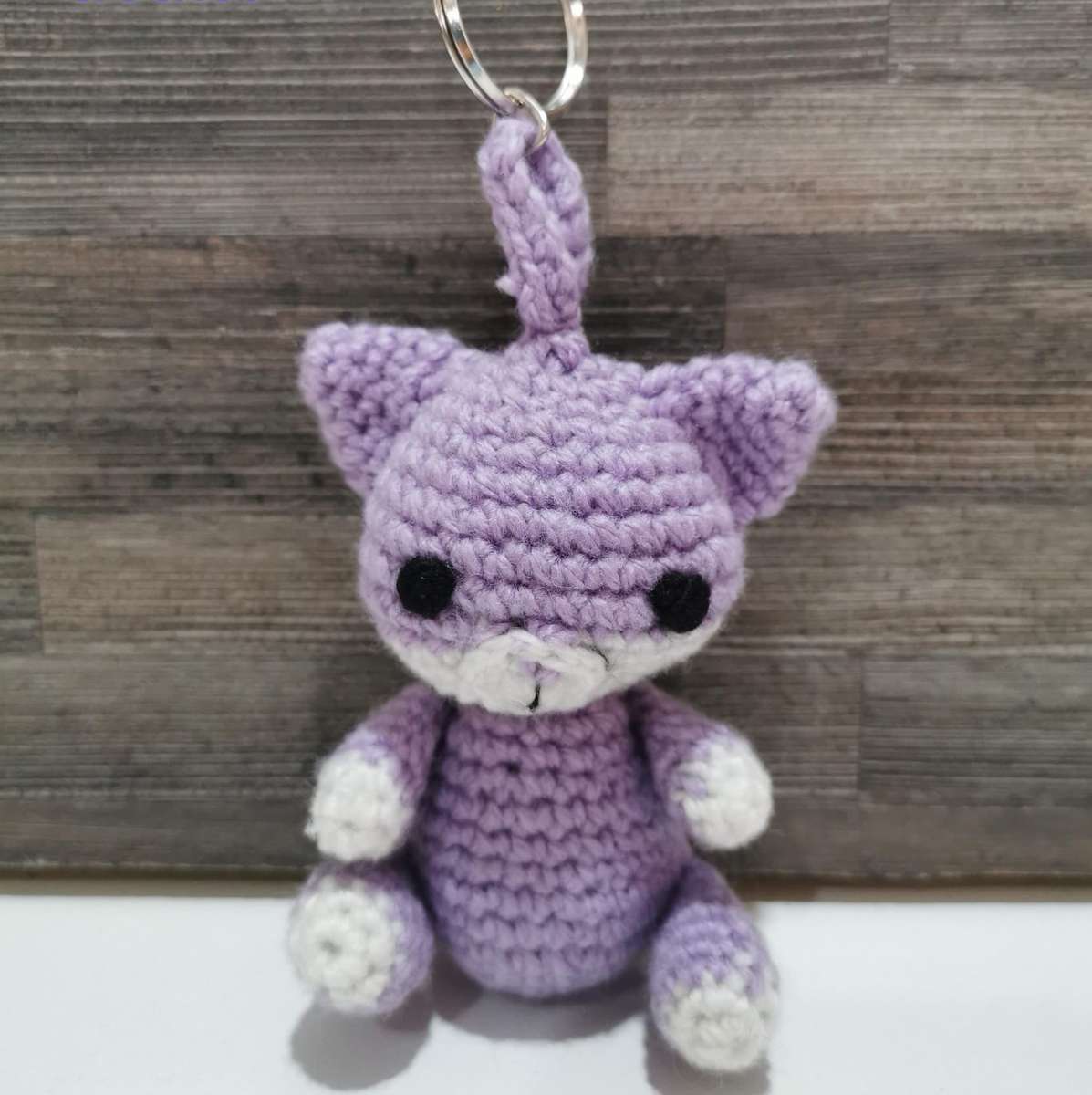 Beautiful Kitty Hand Crochet Plushy