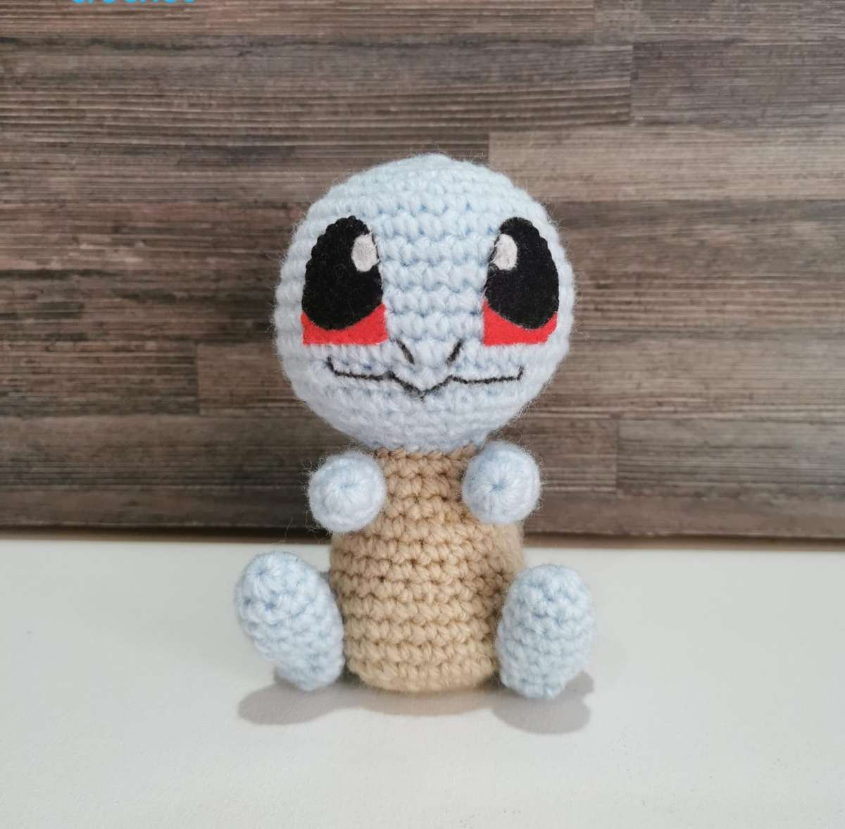 Beautiful Pokémon Squirtle Hand Crochet Plushy