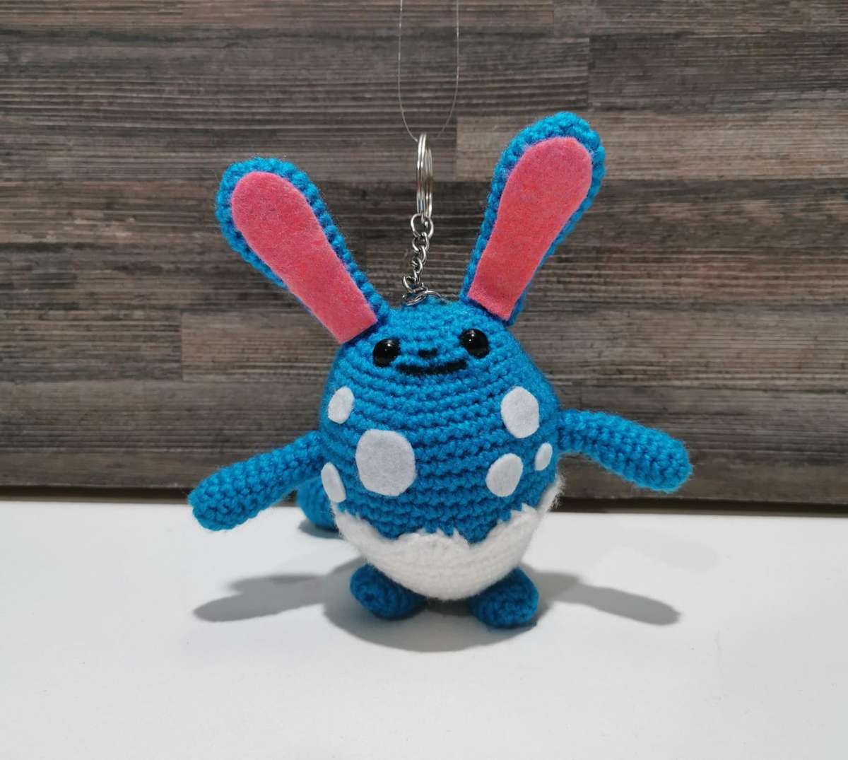 Beautiful Pokémon Azumarill Hand Crochet Plushy