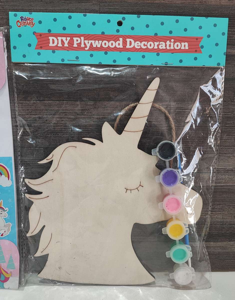 Cute Unicorn DIY and Colouring Set