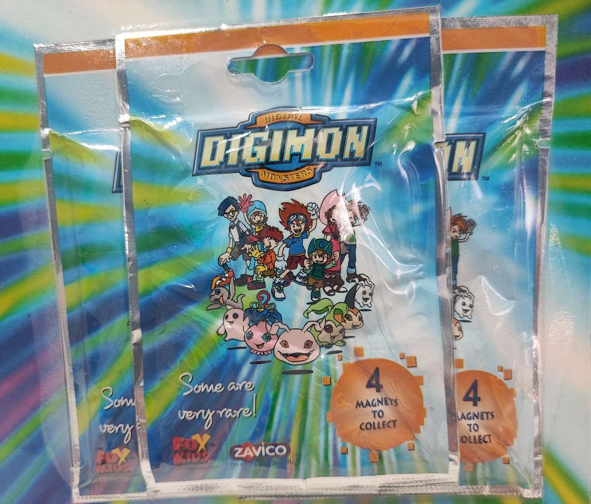 2001 Digimon Collectable Magnets