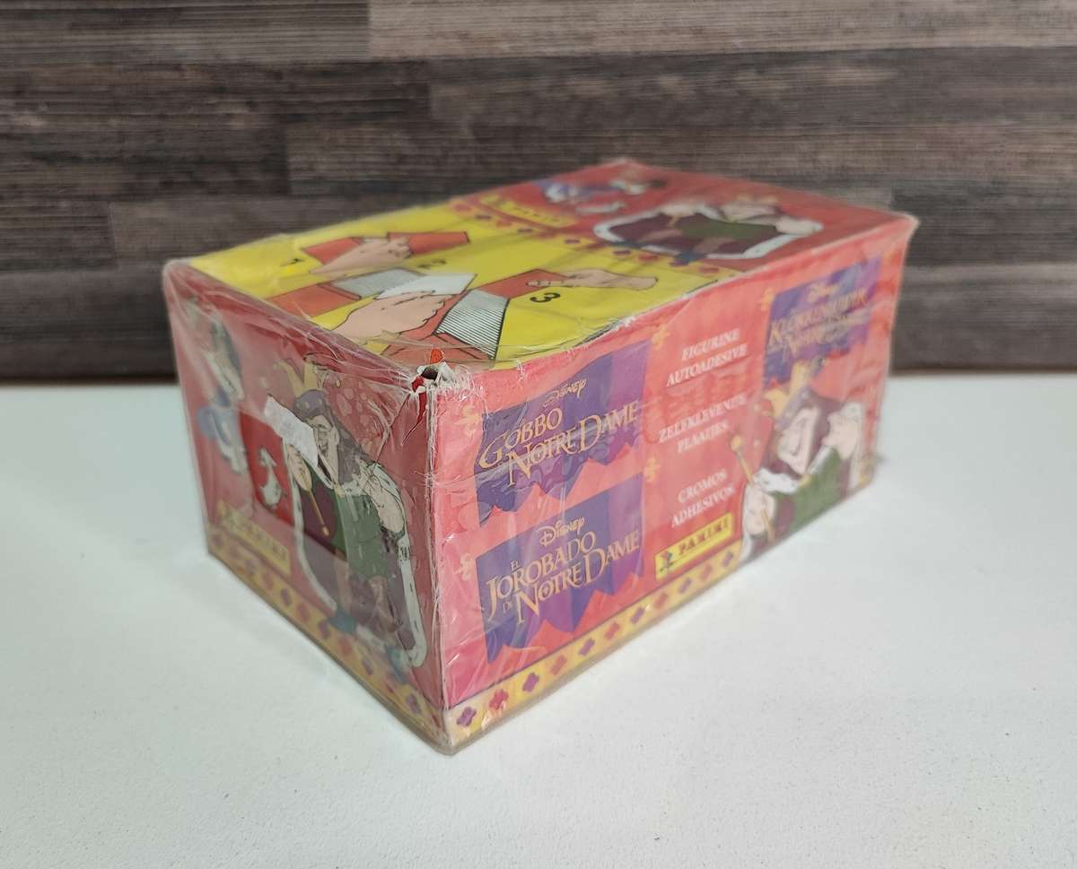 1996 Panini Disney`s The Hunchback of Notre Dame Collectible Stickers(factory sealed box)
