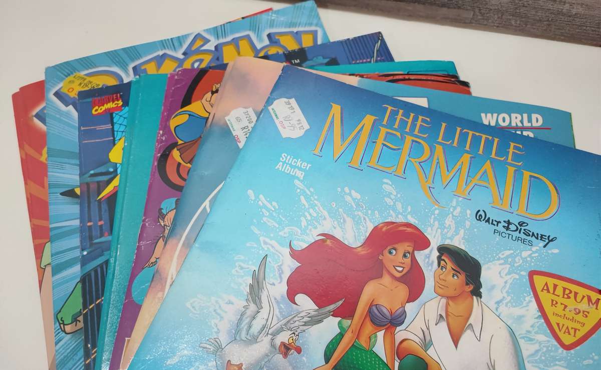 Vintage Topps/Panini Mixed Sticker Albums(One bid for all)