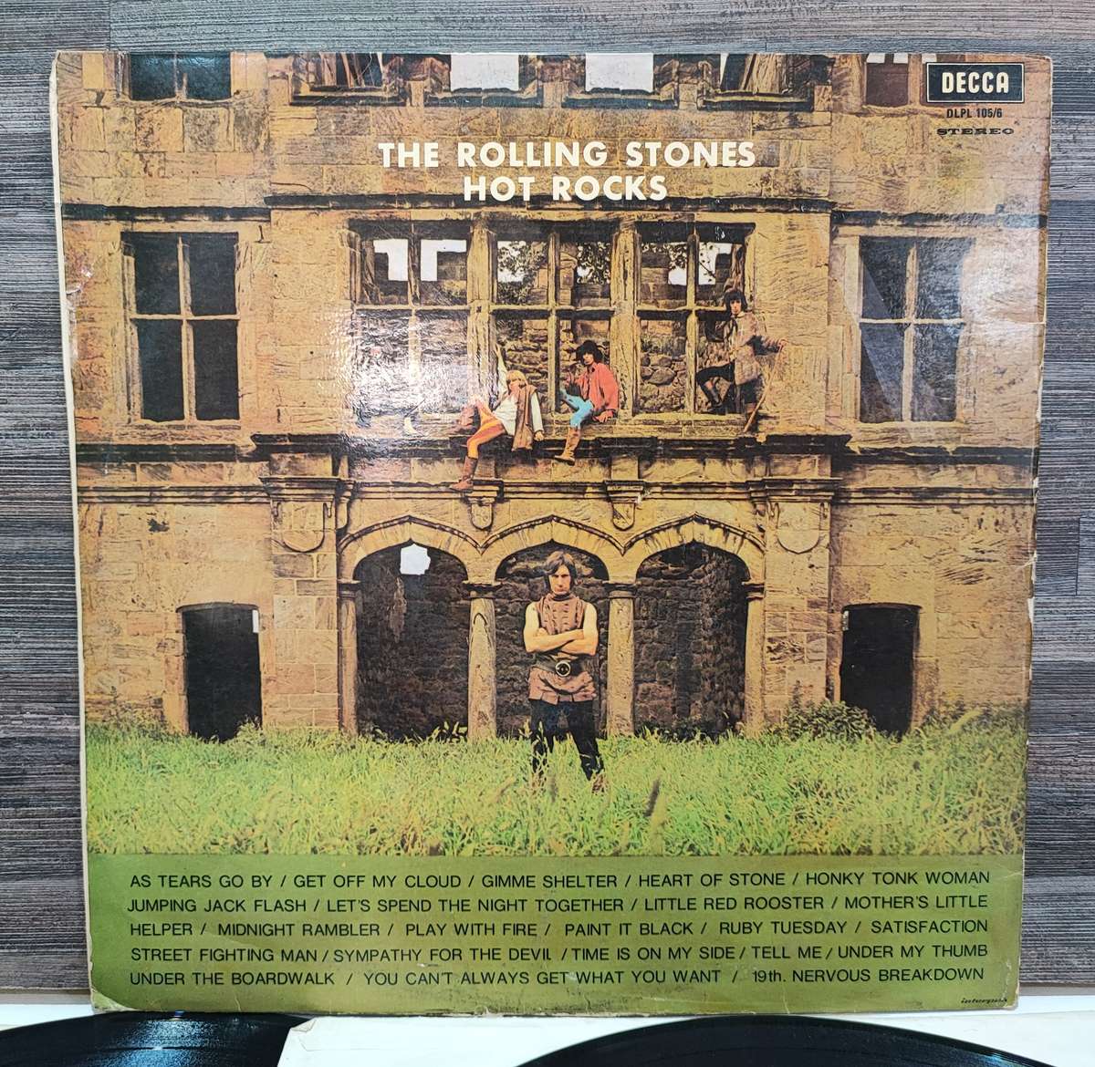 Vintage LP Record - The Rolling Stones