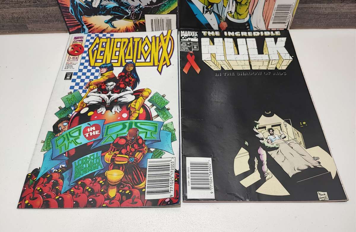 Vintage 1995/1996 Marvel Comic Book Collection 2